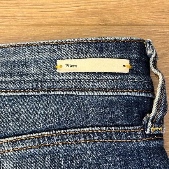 Pilcro | Anthropolgie Hyphen straight leg denim jeans Women’s size 28 stretch - Picture 8 of 13